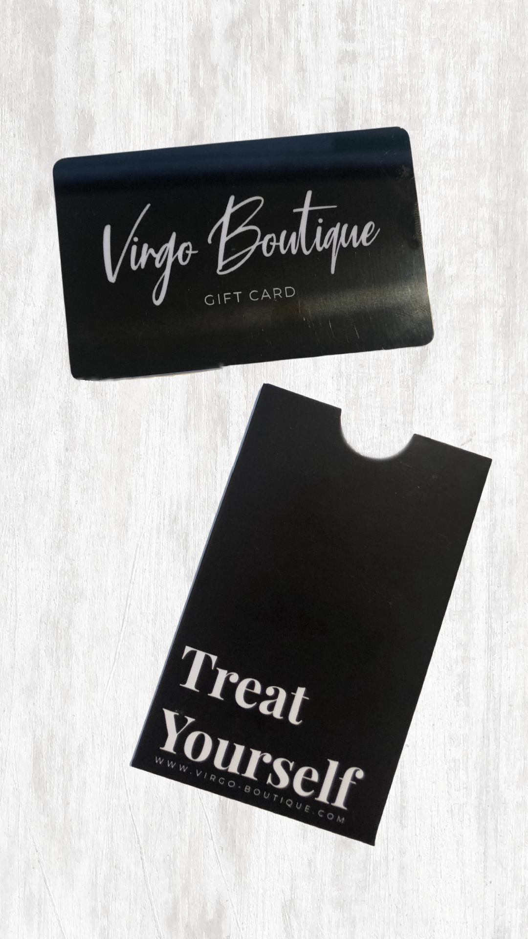 Physical Gift Card Black
