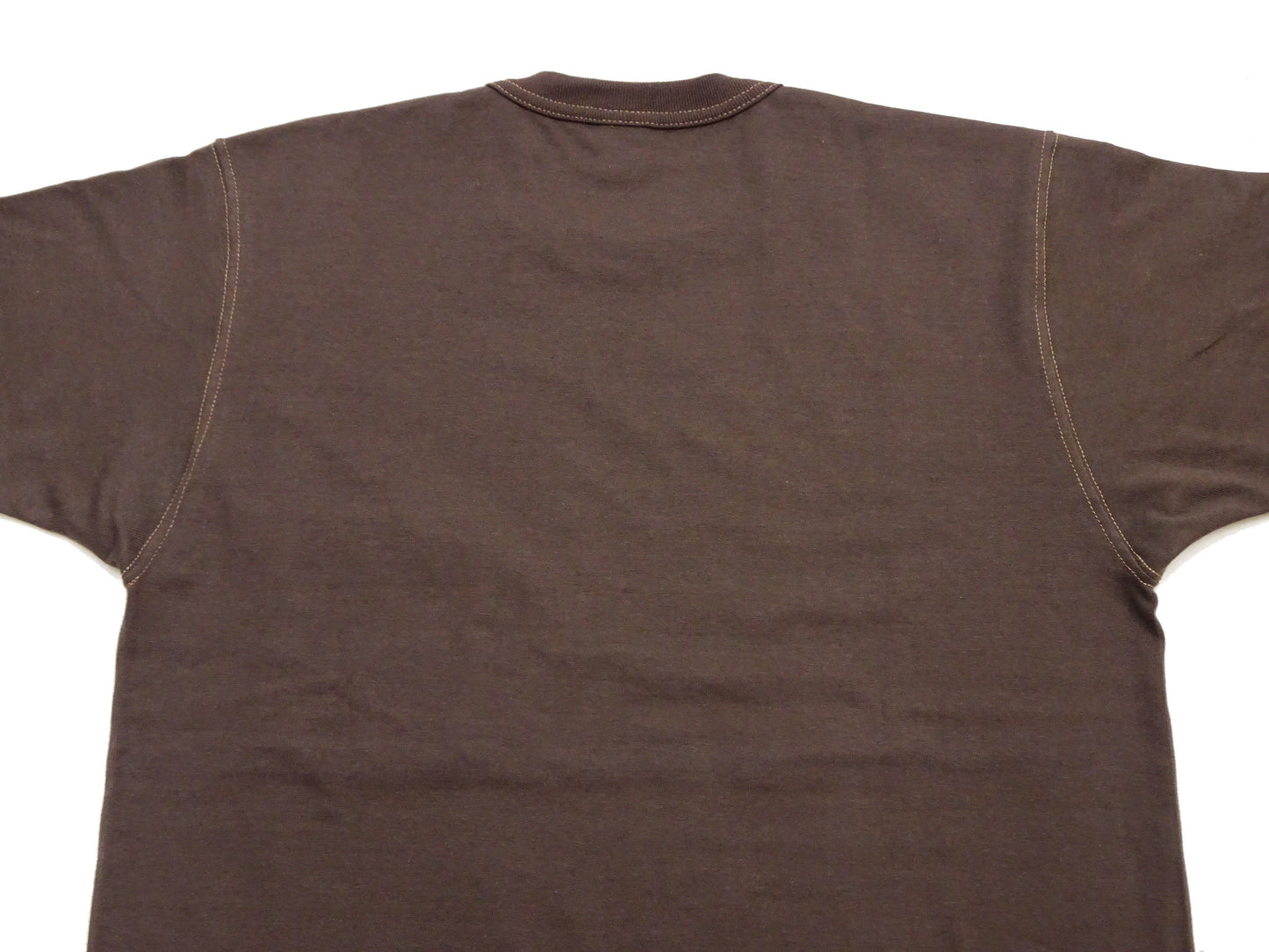 TOYS McCOY Men's Plain Short Sleeve Pocket T-Shirt - Steve McQueen Inspired, Tubular Knit Jersey, Unwashed, Made in Japan (TMC2615 021 Muted Charcoal)