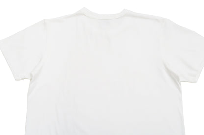 Pherrows 2-Pack T-shirts Men's Pack of two T-shirts Plain Solid Color Lightweight Short Sleeve Loopwheel Tee Pherrow's 2PACK-TEE White