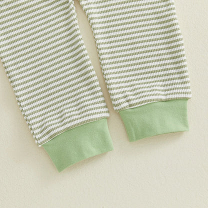 DADDY'S CADDY Striped Outfit