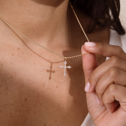 Vintage Cross Necklace