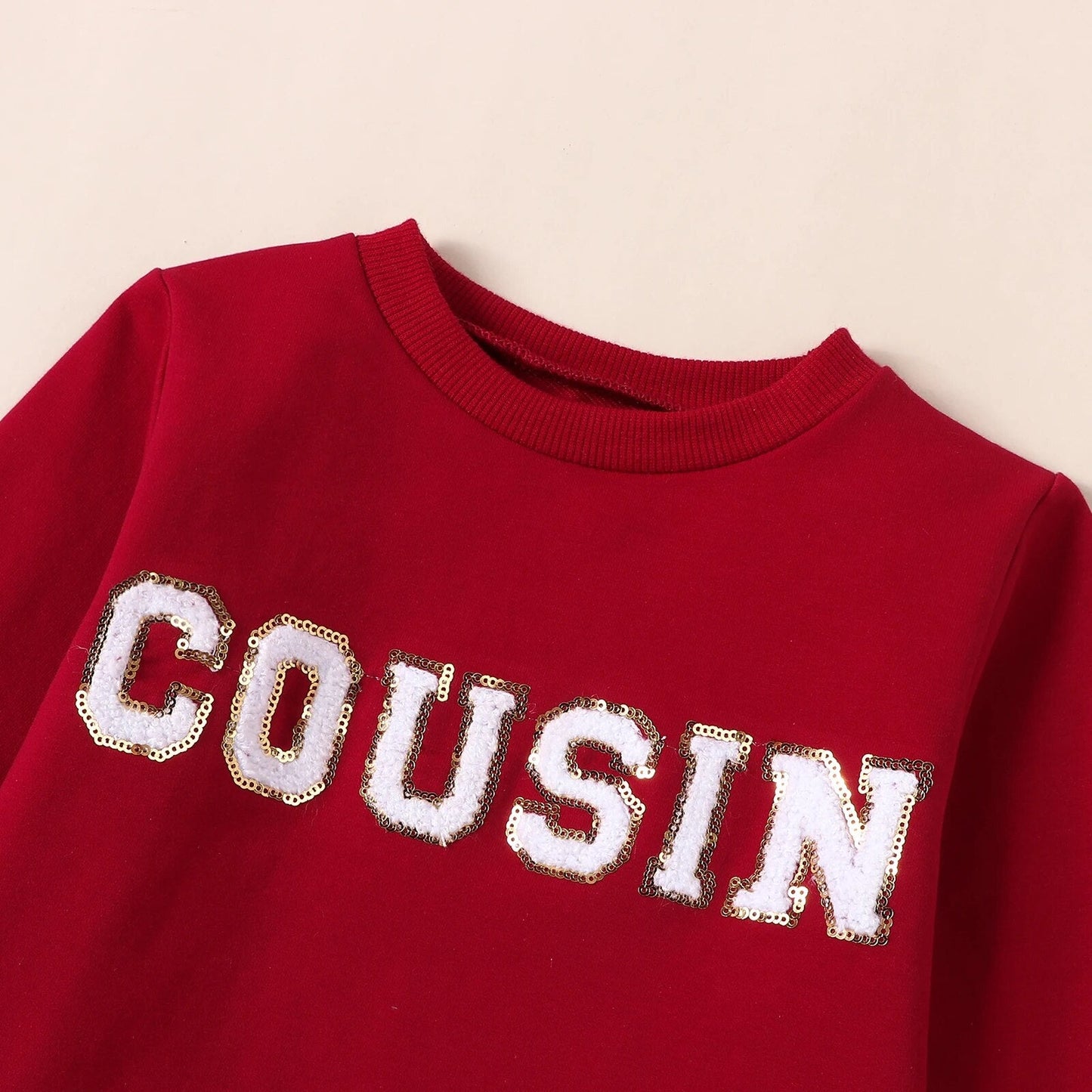 COUSIN Sequin Sweatshirt