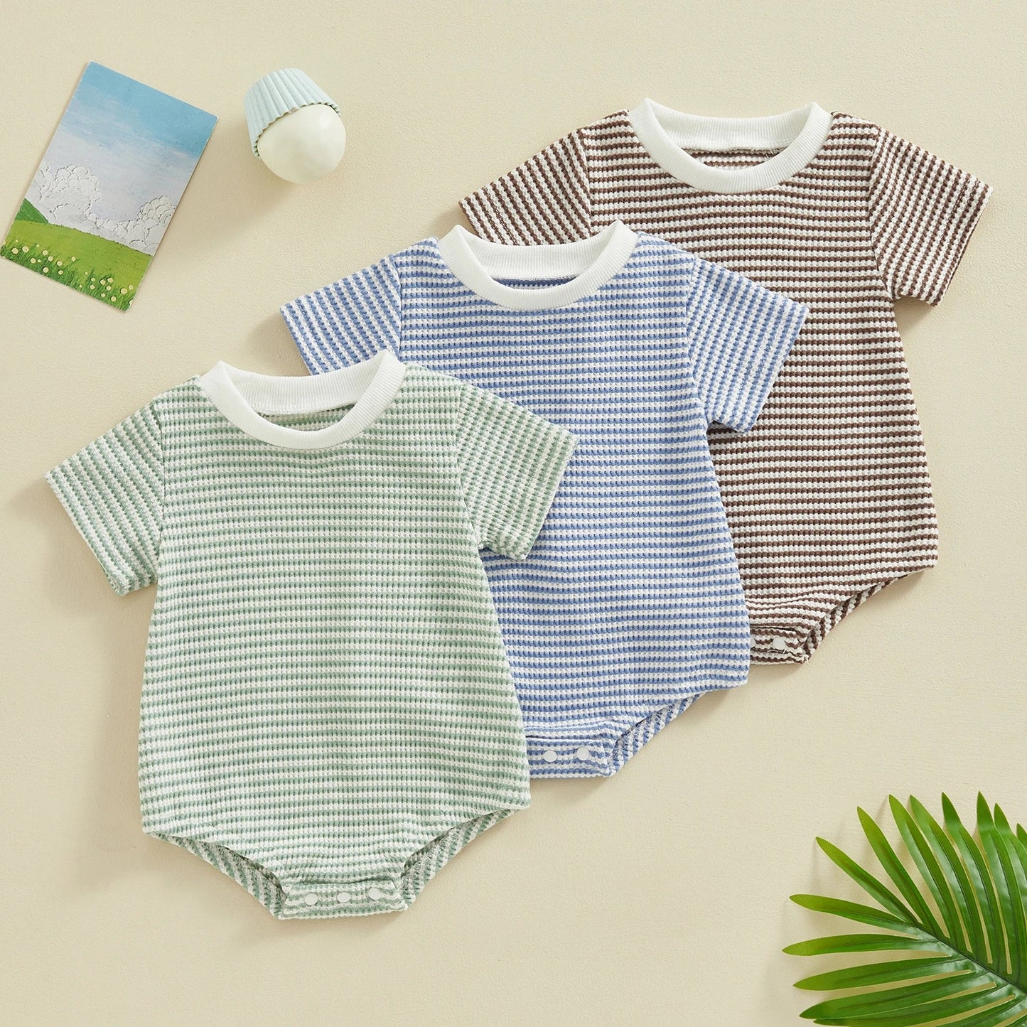 SAMUEL Waffle Knit Onesie