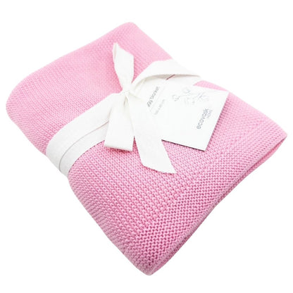 Ecovask Cot / Pram Blanket Organic Cotton