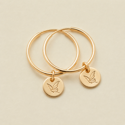 Evie Hoop Earrings