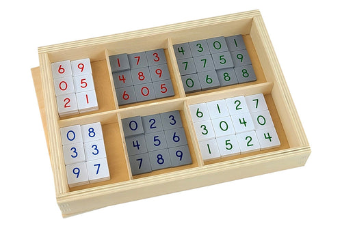 Number Tiles for Checker Board