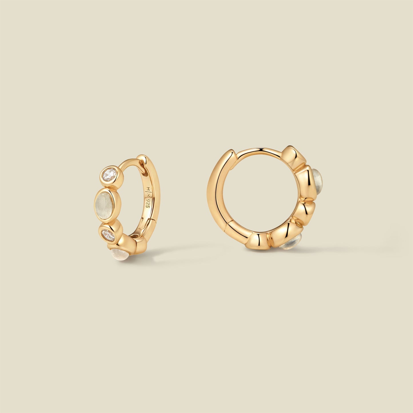 Aura Hoop Earrings