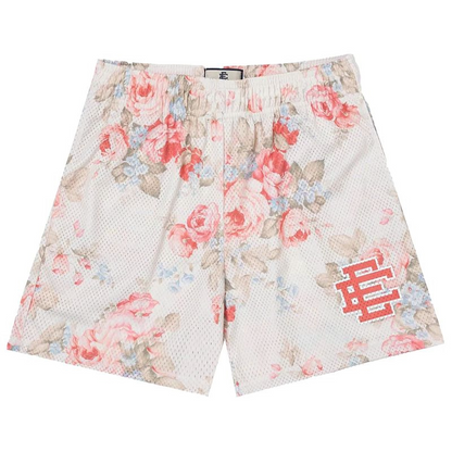 New EE American casual fitness shorts muscular men sports quarter pants mesh breathable style European and American stars with the same style
