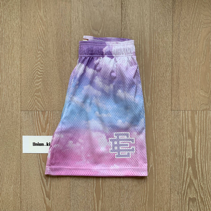 EE print shorts logo sweatpants mesh drawstring American shorts