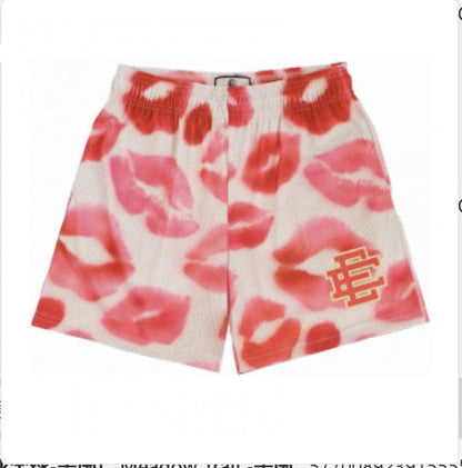 Cross-border exclusive for European code new sports mesh cloth shorts 3D digital printing trend beach pants male manufacturer wholesale