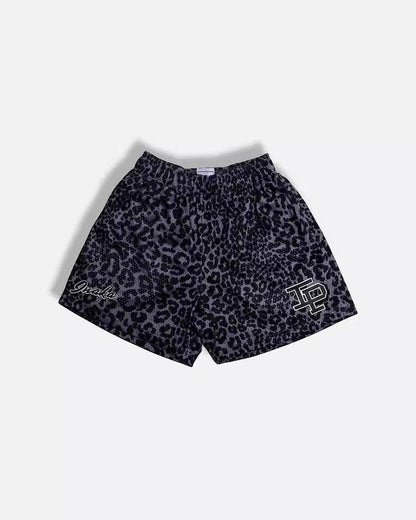 EE print shorts logo sweatpants mesh drawstring American shorts