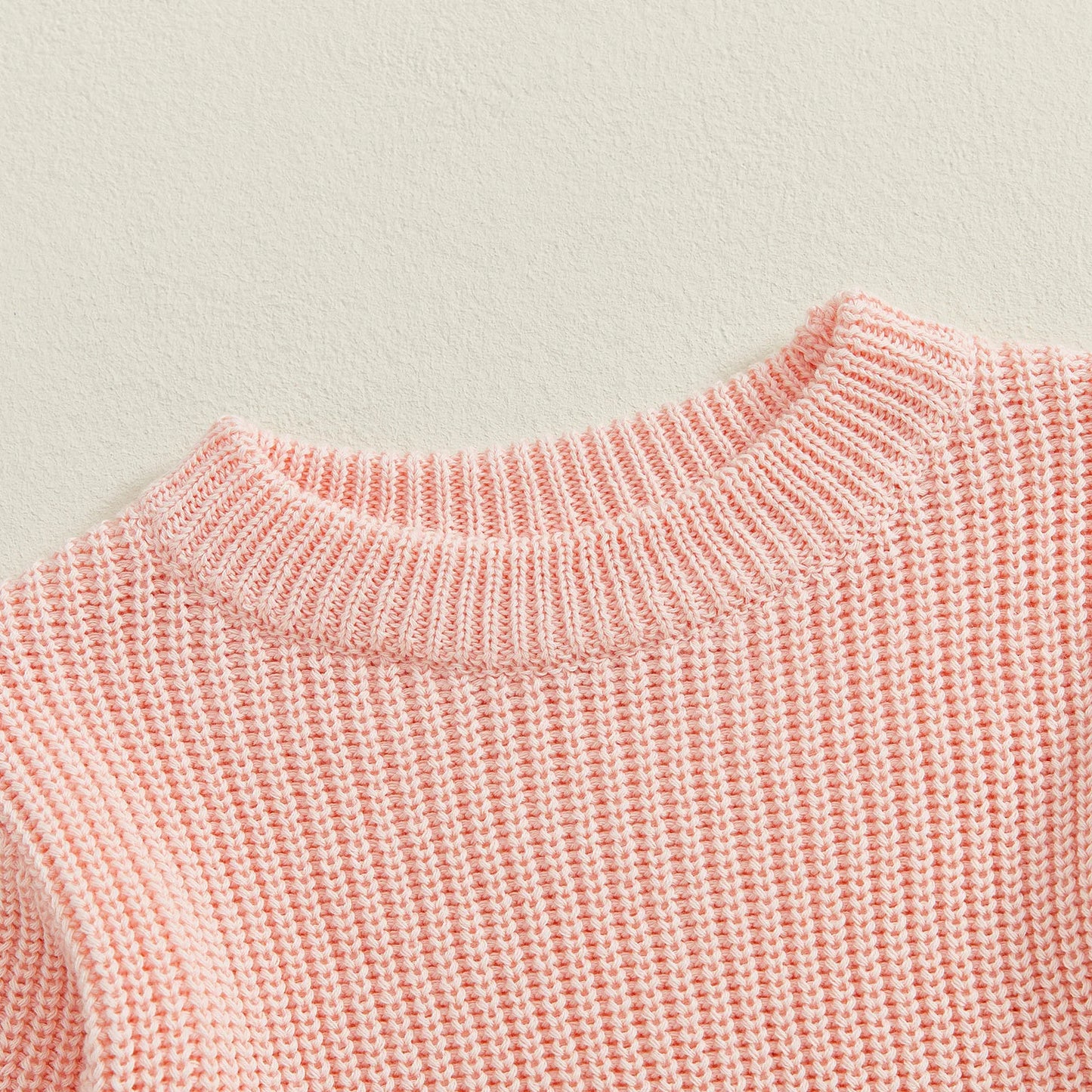 JANIE Knitted Ruffle Romper