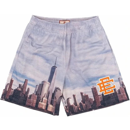 Shorts  EE Eric Emanuel Basic Shorts NEW men's casual shorts fitness sports pants summer gym workout Men Classic GYM Mesh Shorts