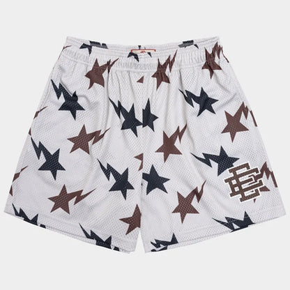 Shorts  EE Eric Emanuel Basic Shorts NEW men's casual shorts fitness sports pants summer gym workout Men Classic GYM Mesh Shorts
