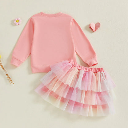 B DAY GIRL Layered Tutu Outfit