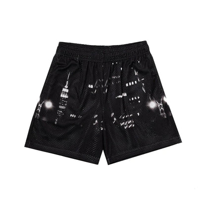 NEW Summer Sports Shorts Men Fitness Sweatpants bodybuilding Short Pants Mens Gym Quick Dry brand Jogging mesh men Shorts