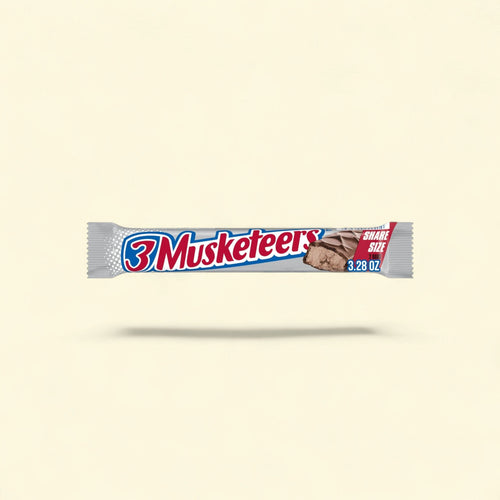 3 Musketeers Milk Chocolate Candy Bar, 3.28 oz