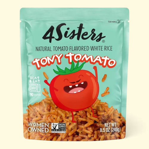 4Sisters Italian White Rice Kid's Pouch, 8.5oz