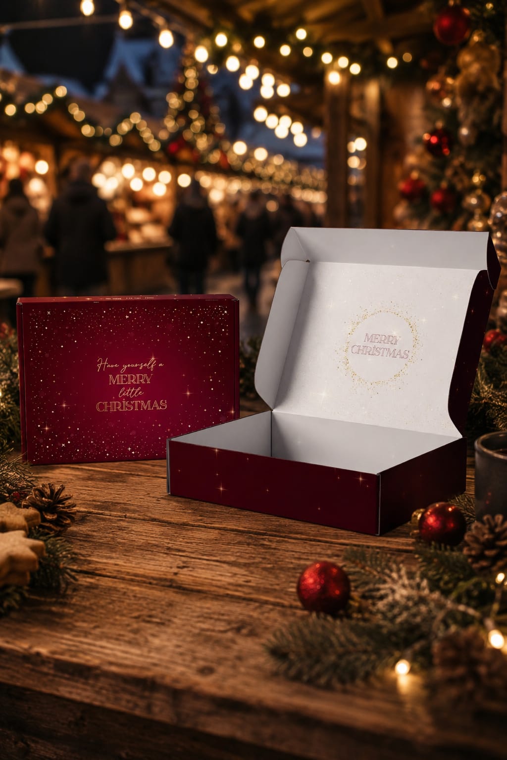 Christmas Gift Box Wine
