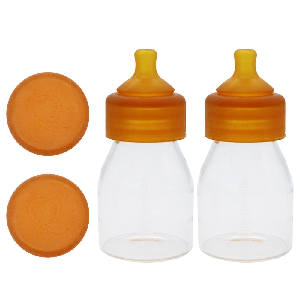 Baby Quoddle Mini Quoddle Glass Bottle Gift Pack - Slow Flow Newborn 150ml