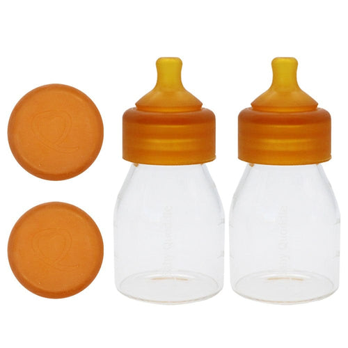 Baby Quoddle Mini Quoddle Glass Bottle Gift Pack - Slow Flow Newborn 150ml