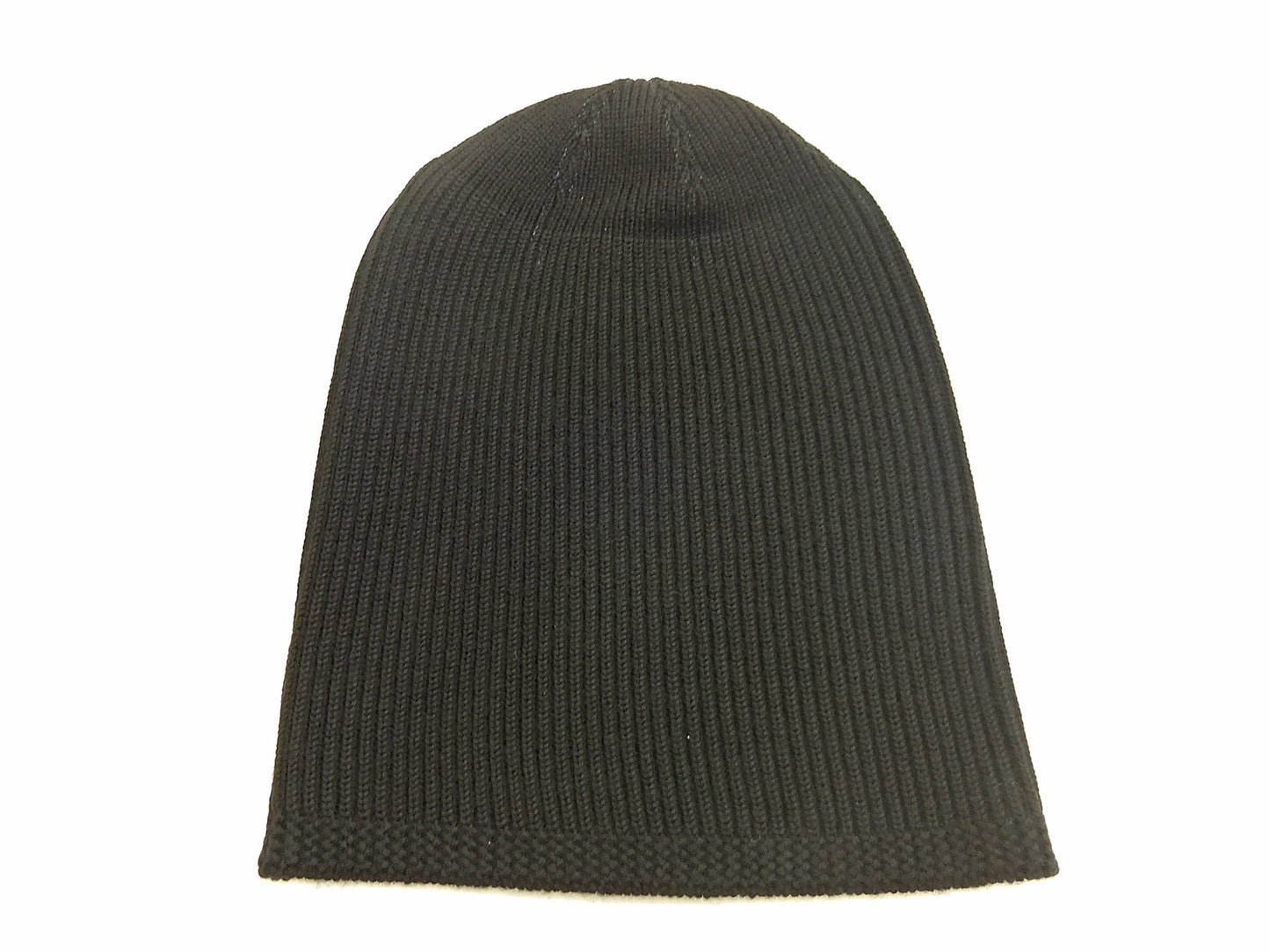 Buzz Rickson William Gibson Men's Plain Wool Knit Cap - U.S. Army Air Forces A-4 Model Reinterpreted in Black BR02272