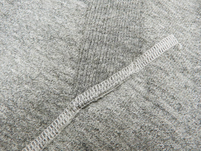 Buzz Rickson Plain Pullover Hoodie Men's Loop-wheeled Vintage Style Hooded Sweatshirt BR68914 113-Heather-Gray