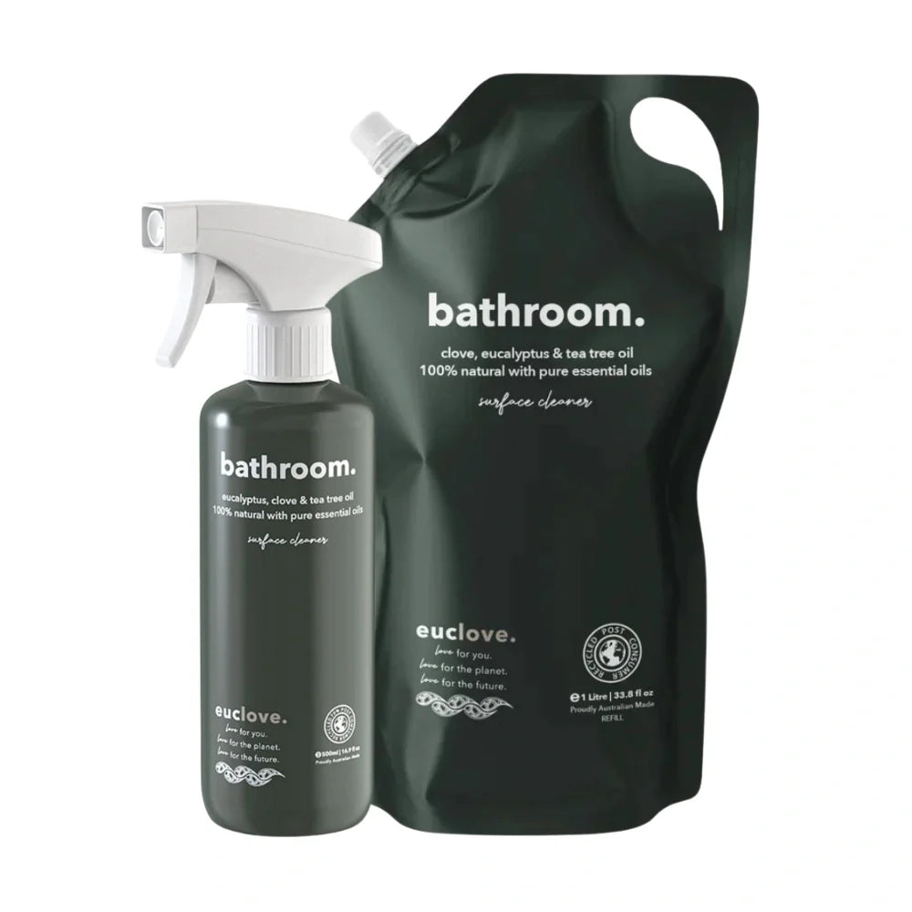 Euclove Bathroom & Mould Cleaner Refill Value Bundle