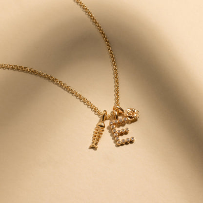 Fishbone Charm | Final Sale