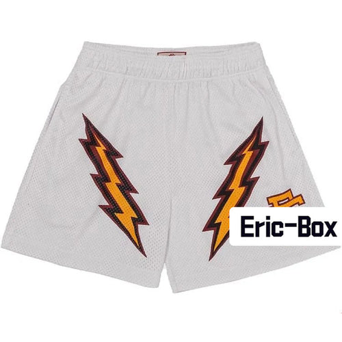 White Lightning Mesh Shorts