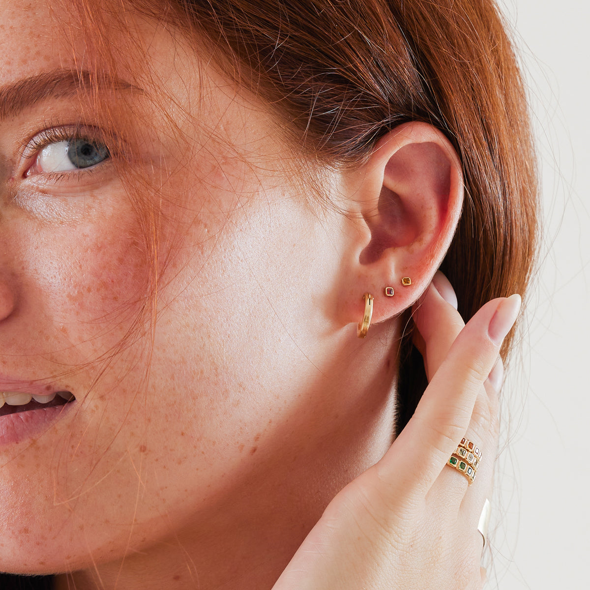 January Birthstone Stud Earrings | Final Sale
