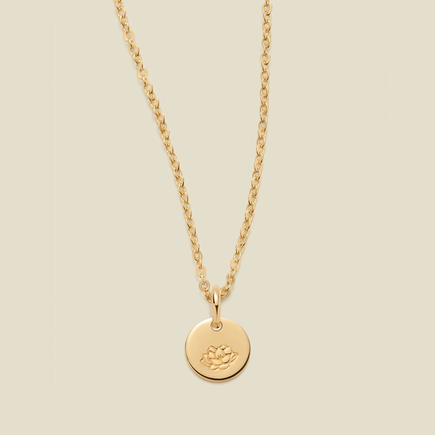 July Birth Flower Necklace