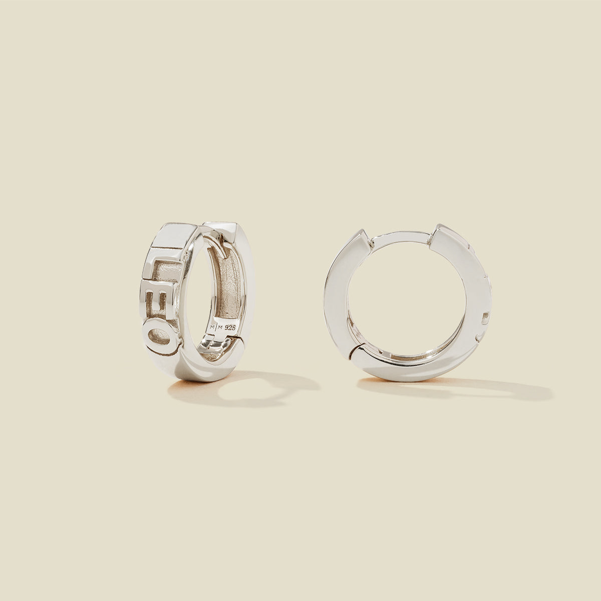 Leo Huggie Hoop Earrings | Final Sale