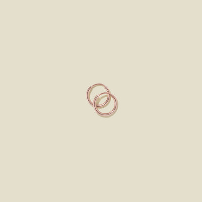 Live In Hoop Earrings | Final Sale