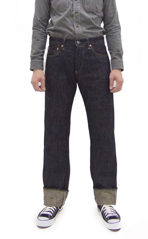 ONI Denim 13.7oz Neppy Selvedge Jeans Made in Japan - Men's Regular Straight Fit - ONI288-13.7NEP One-Wash Indigo