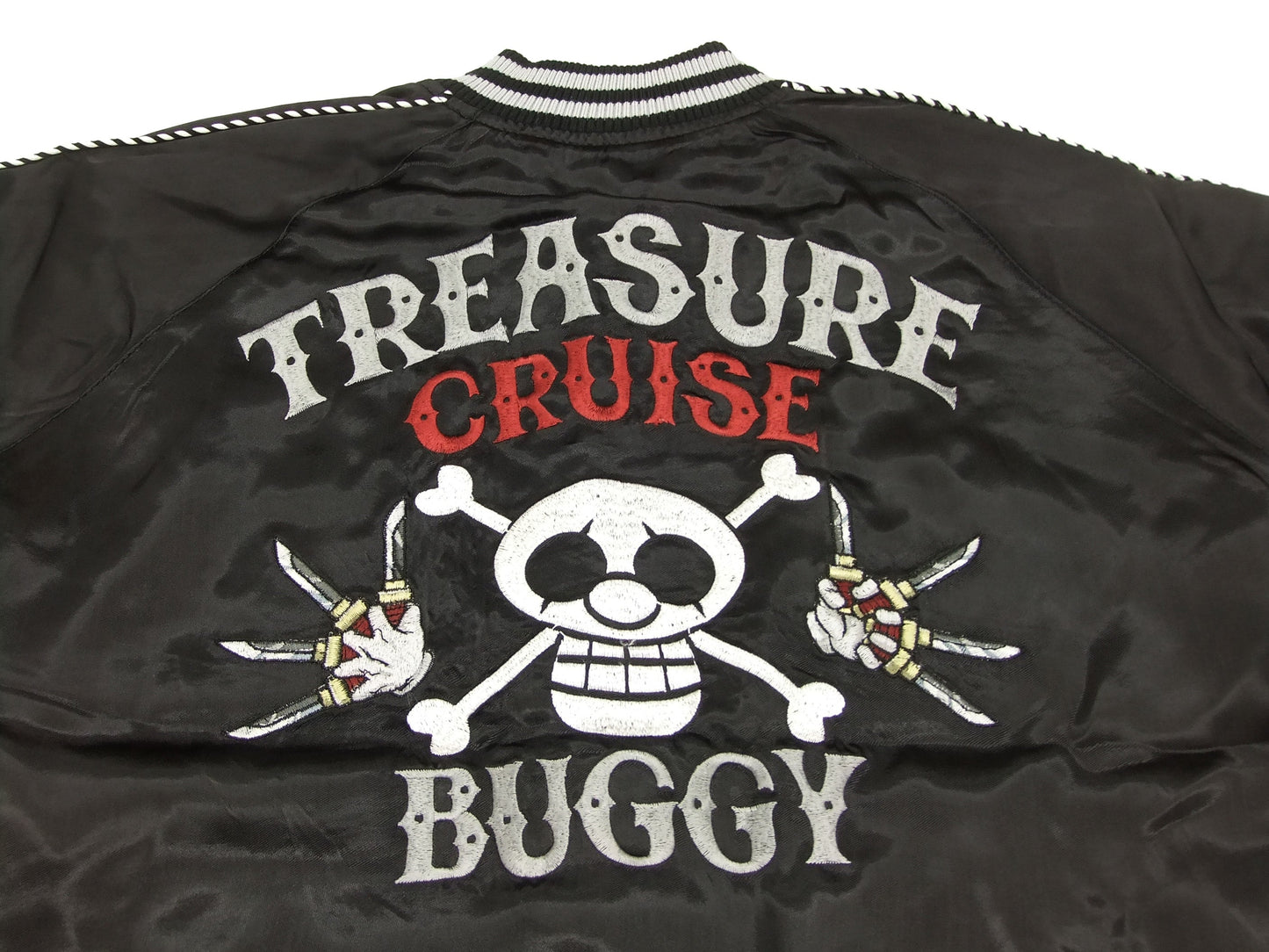 Hanatabi Gakudan Men's Japanese Souvenir Jacket Japanese ONE PIECE Sukajan Script OPSJ-004