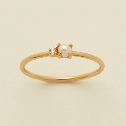 Petite Pearl Ring | Final Sale