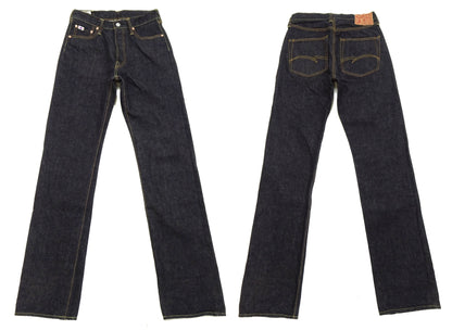 Studio D'artisan Jeans Men's Regular Straight Fit Button-Fly 15oz. Jpanese Selvedge Denim Jean Pants SDA SD-101 One-Wash