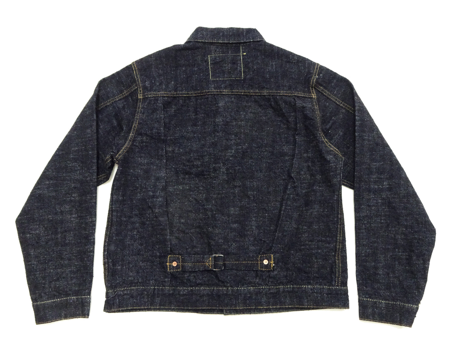 Studio D'Artisan Men's Type I Denim Jacket - 15oz Selvedge Denim Toyoda GL3 Woven, Made in Japan (SDA SD-4101 One-Wash)