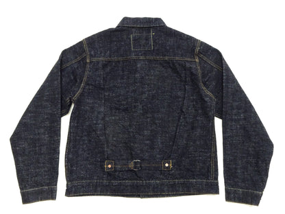 Studio D'Artisan Men's Type I Denim Jacket - 15oz Selvedge Denim Toyoda GL3 Woven, Made in Japan (SDA SD-4101 One-Wash)