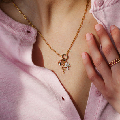 Spider Gemstone Charm | Final Sale