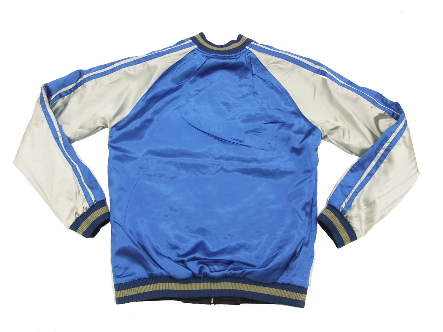 Hanatabi Gakudan Men's Japanese Souvenir Jacket Japanese Goldfish Sukajan Script SSJ-501