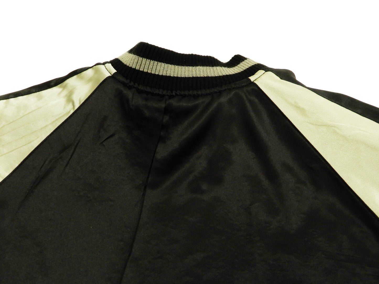 Hanatabi Gakudan Men's Japanese Souvenir Jacket Japanese Cherry Blossom Sukajan Script SSJ-521
