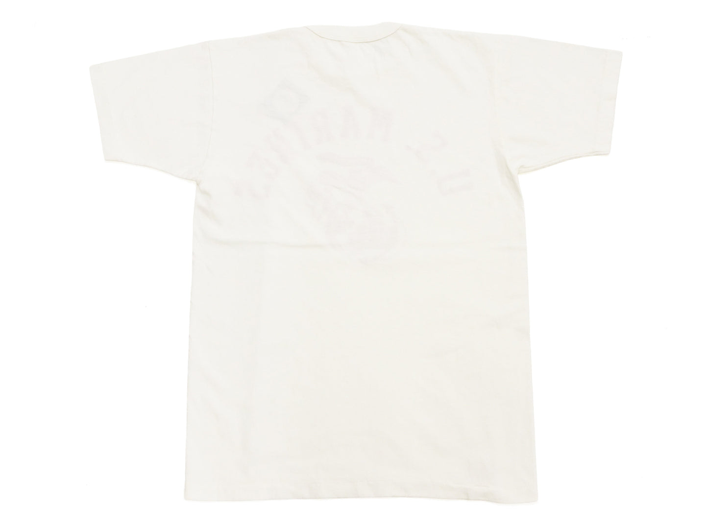TOYS McCOY Men's Taxi Driver "U.S. Marines" Graphic Short Sleeve T-Shirt - Garment-Dyed Circular-Knit Tubular Tee - Made in Japan (TMC2624 011 Off-White)