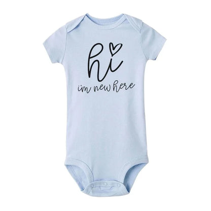 HI I'M NEW HERE Onesie