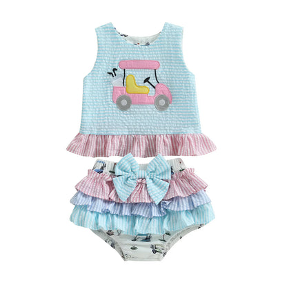 GOLF Ruffle Bowtie Outfit