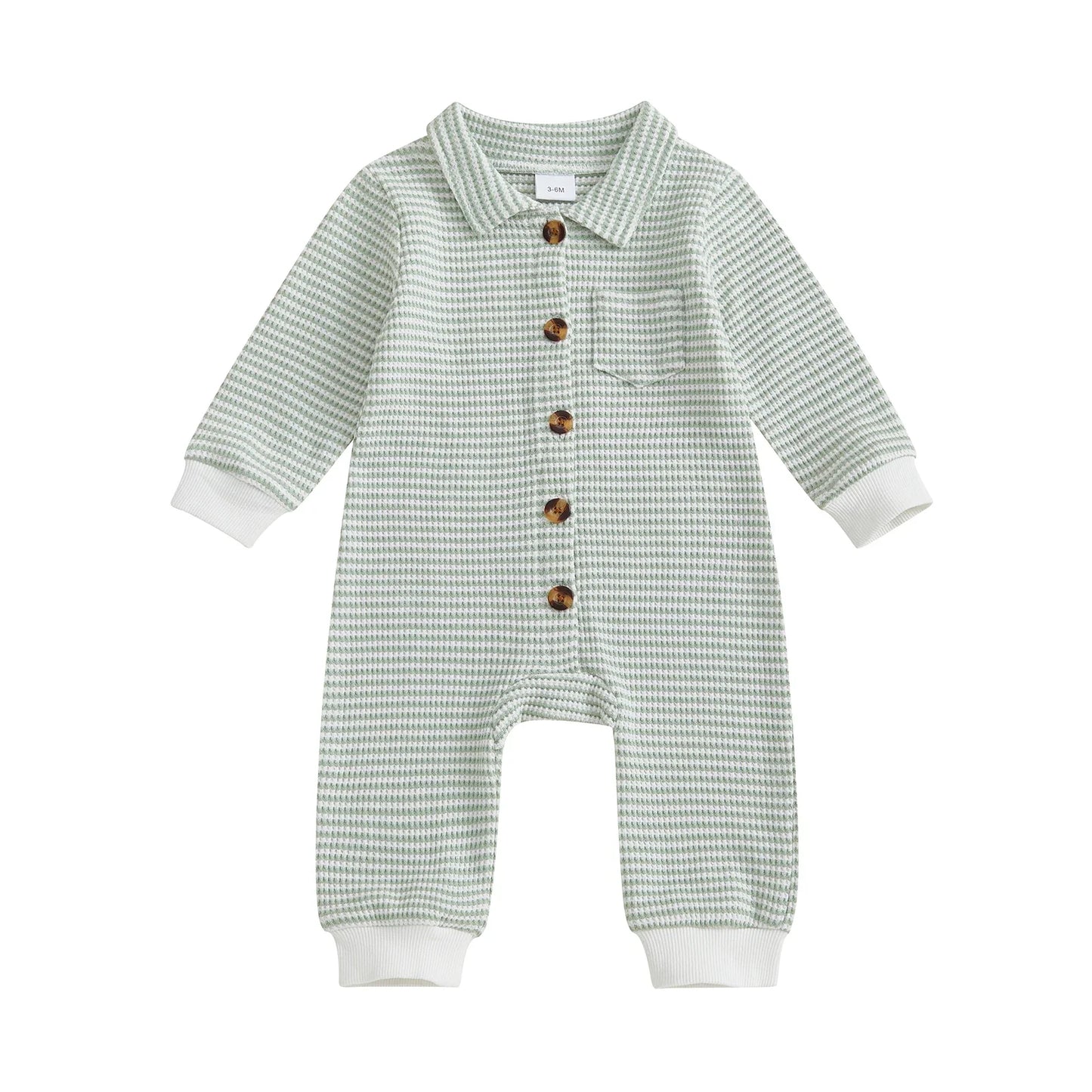 STRIPES Collared Jumpsuit