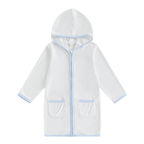 POOL TIME Zipper Bathrobe
