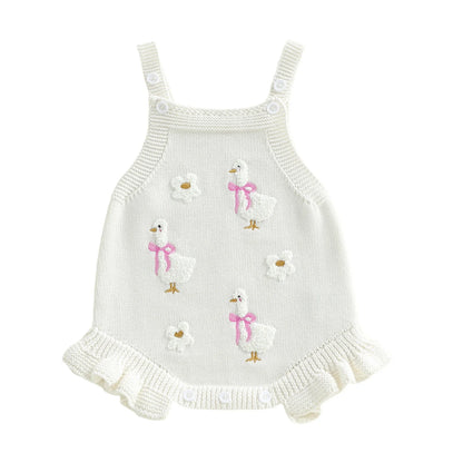 GOOSE Knitted Romper