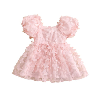 BUTTERFLY Puff Sleeve Dress